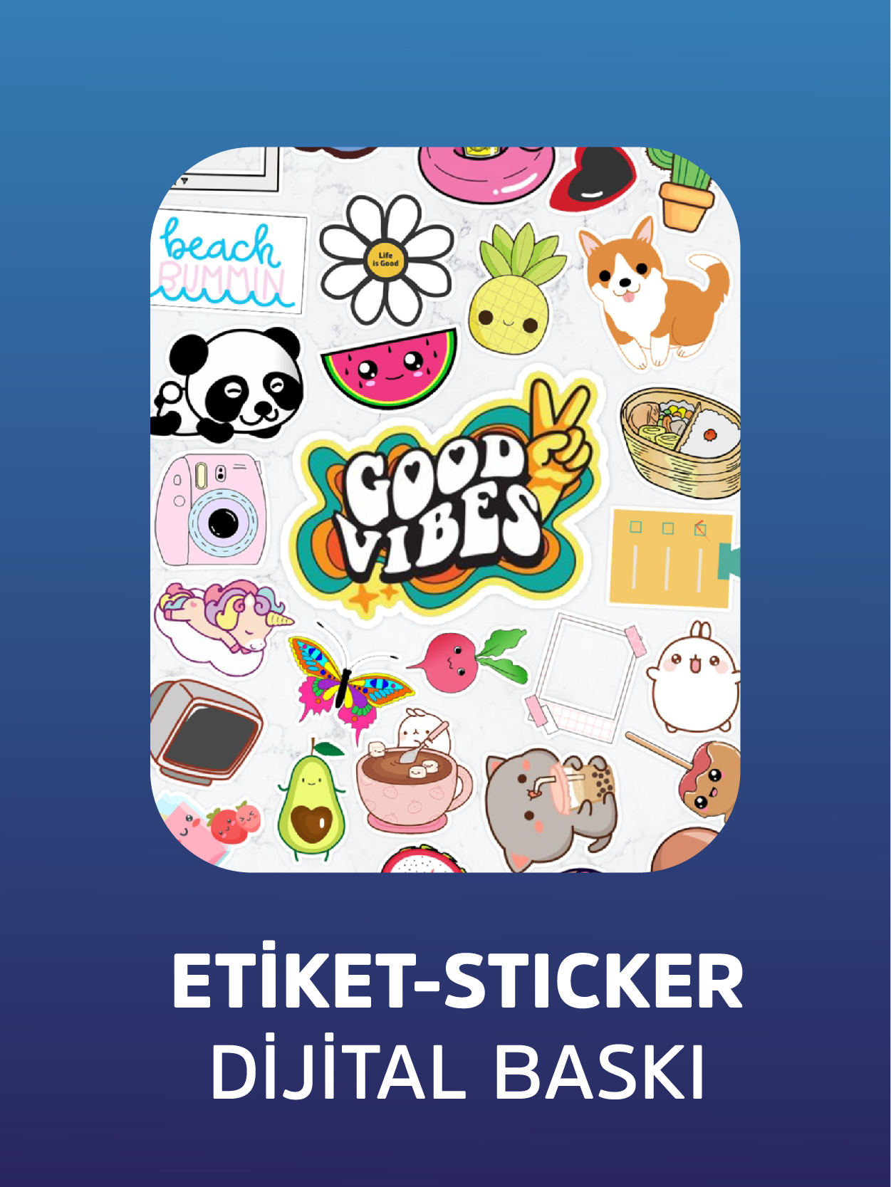 Şeffaf Sticker ve Etiket Basımı