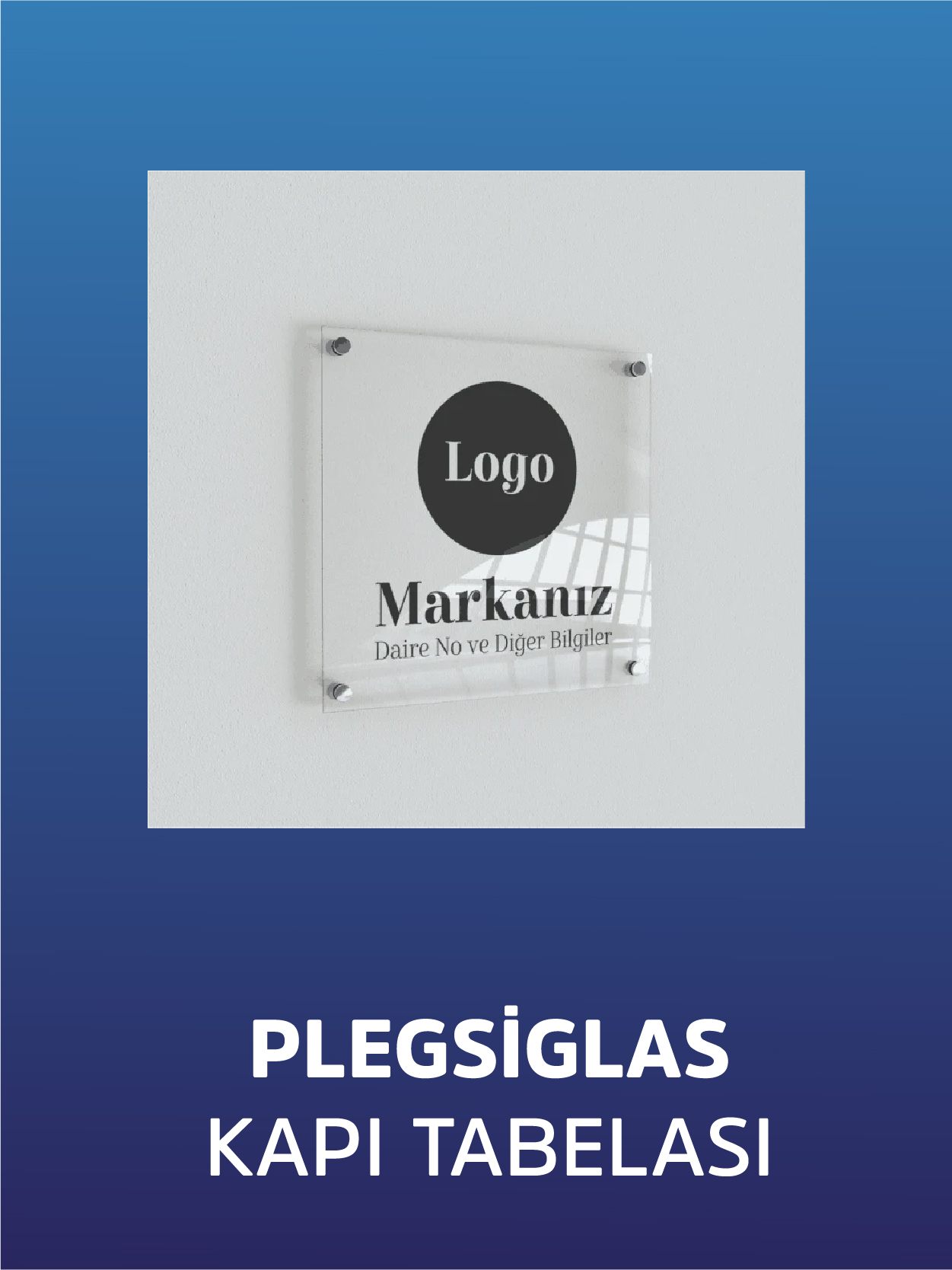 Paslanmaz Krom Kutu Harf